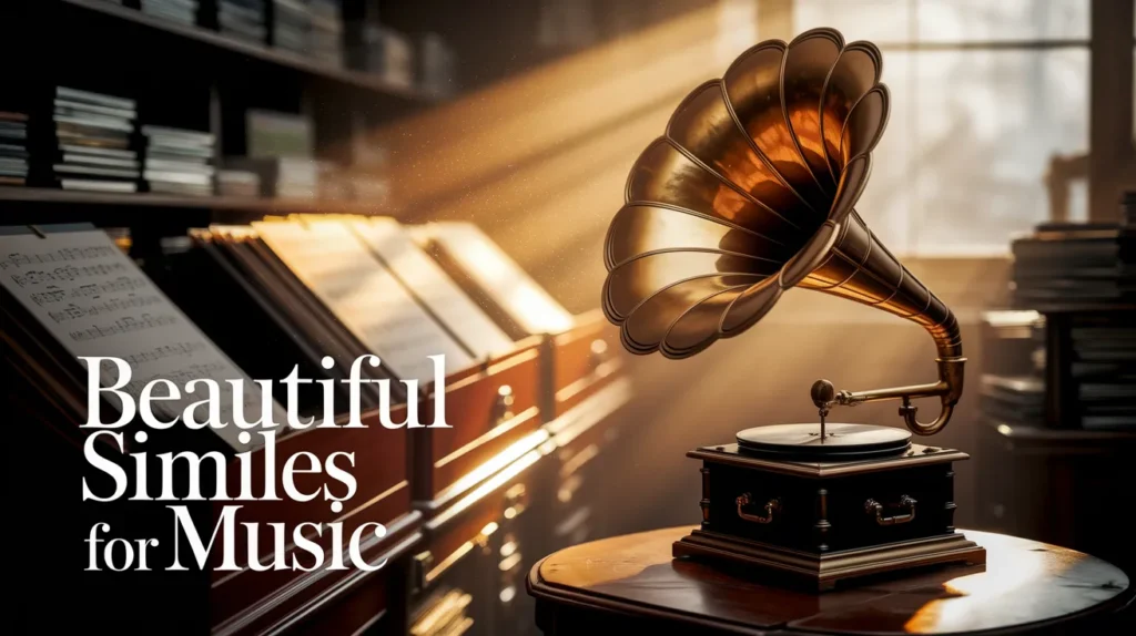 Beautiful Similes for Music