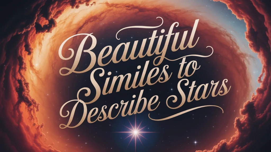Beautiful Similes to Describe Stars