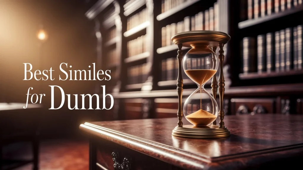 Best Similes for Dumb