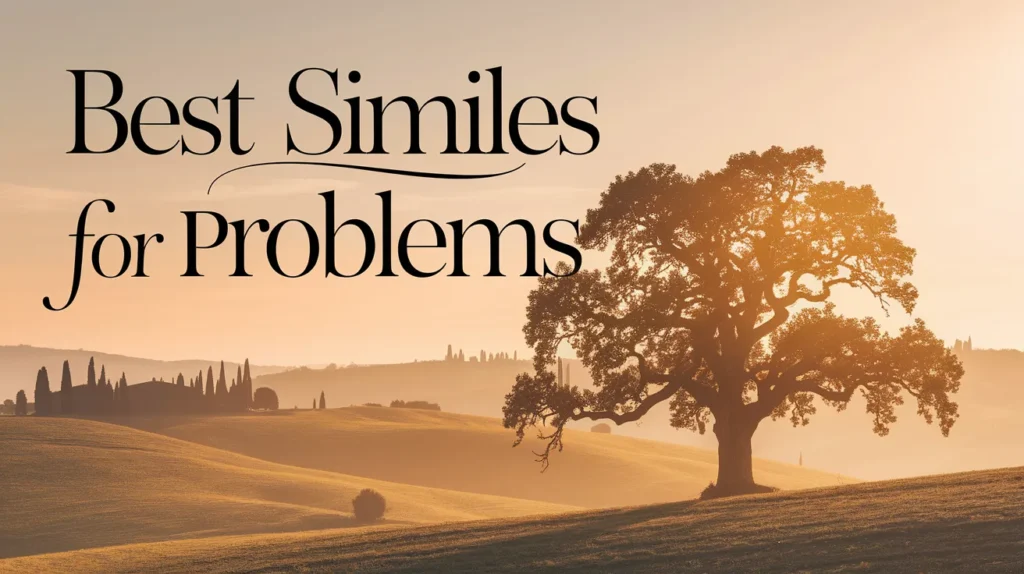 Best Similes for Problems