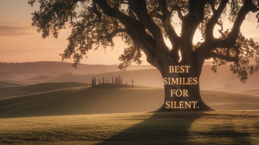 Best Similes for Silent