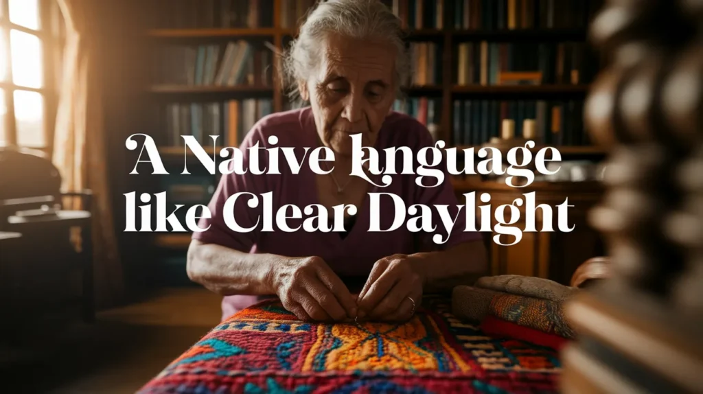 Language like a bridge