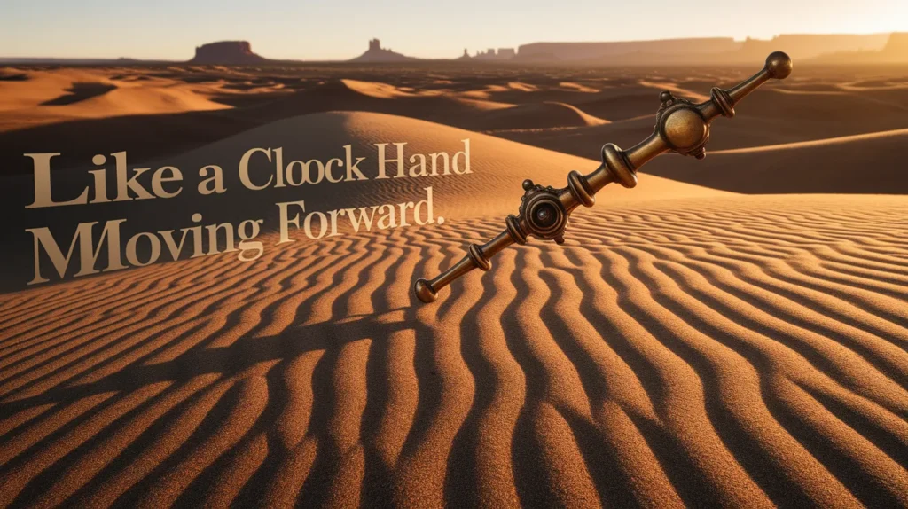 Like a Clock Hand Moving Forward