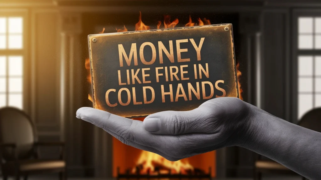 Money Like Fire in Cold Hands