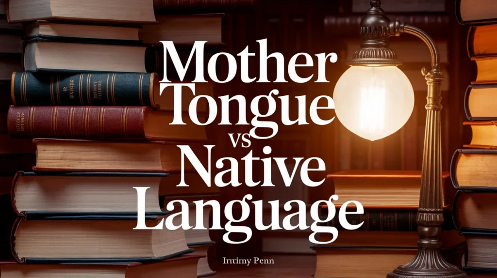 Mother Tongue vs Native Language