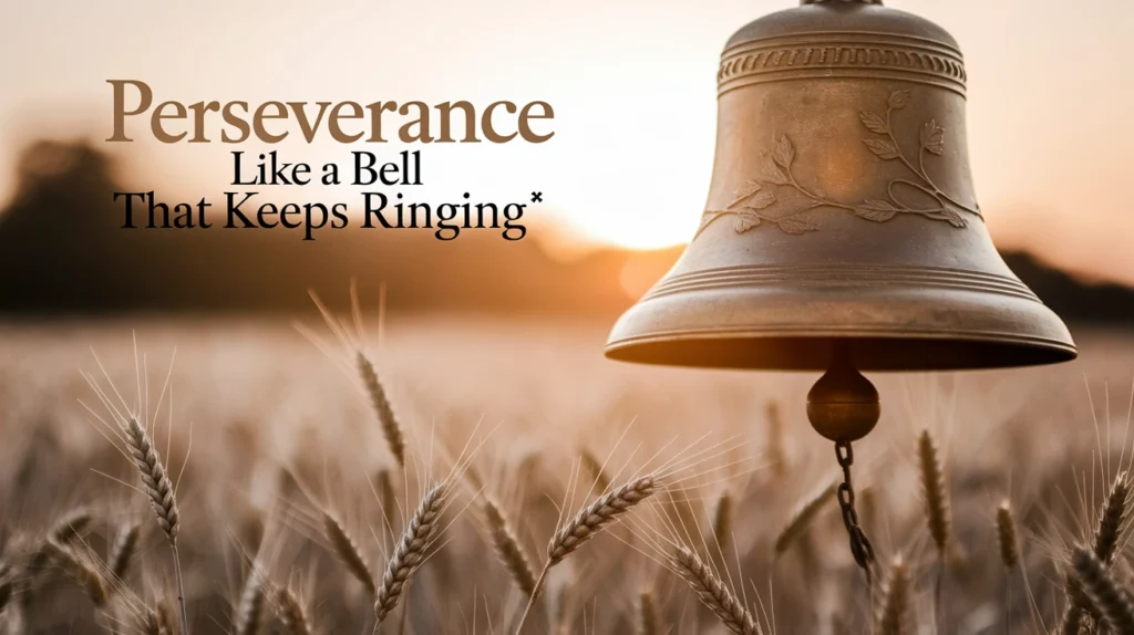 Perseverance Like a Bell That Keeps Ringing