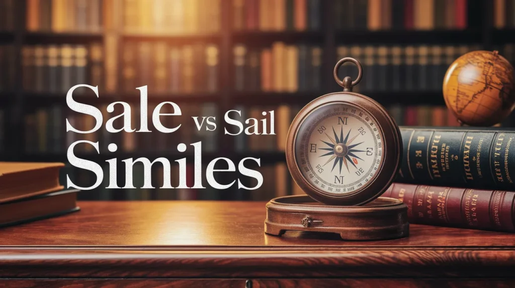 Sale vs Sail Similes