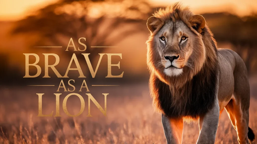 As Brave as a Lion