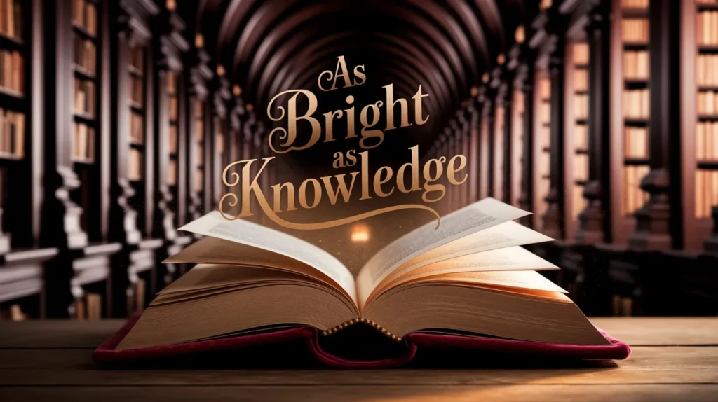 As Bright as Knowledge