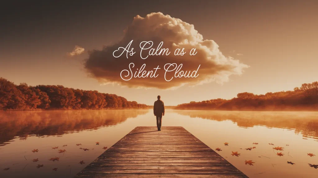 As Calm as a Silent Cloud