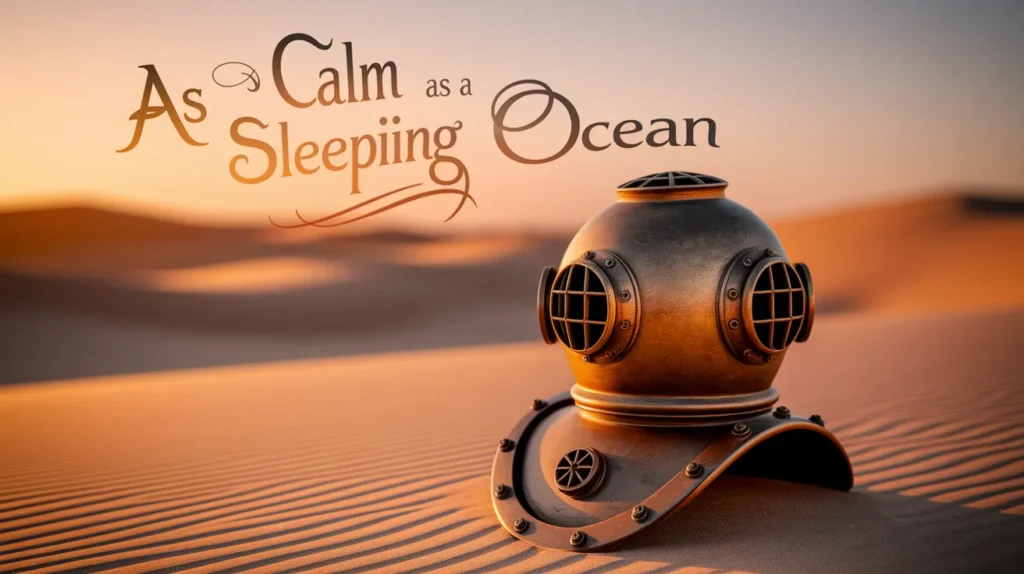 As Calm as a Sleeping Ocean