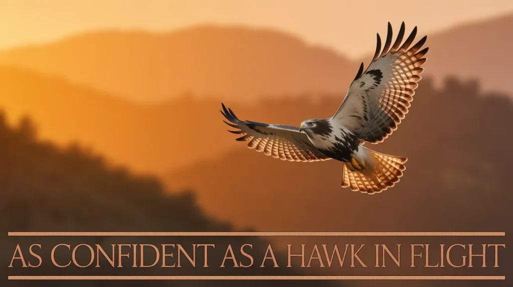 As Confident as a Hawk in Flight
