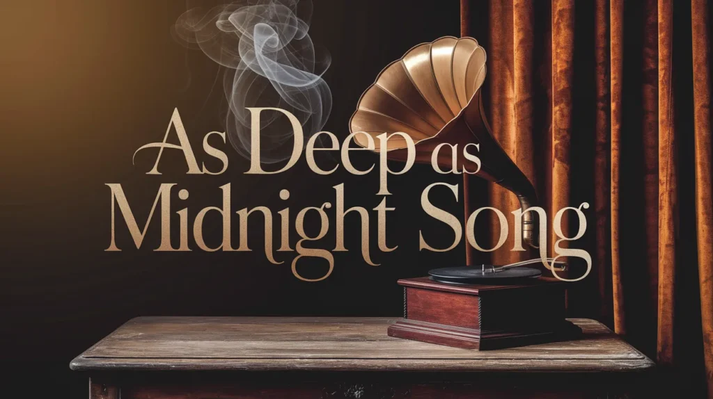 As Deep as Midnight Song