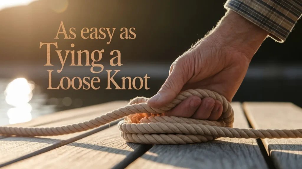 As Easy as Tying a Loose Knot