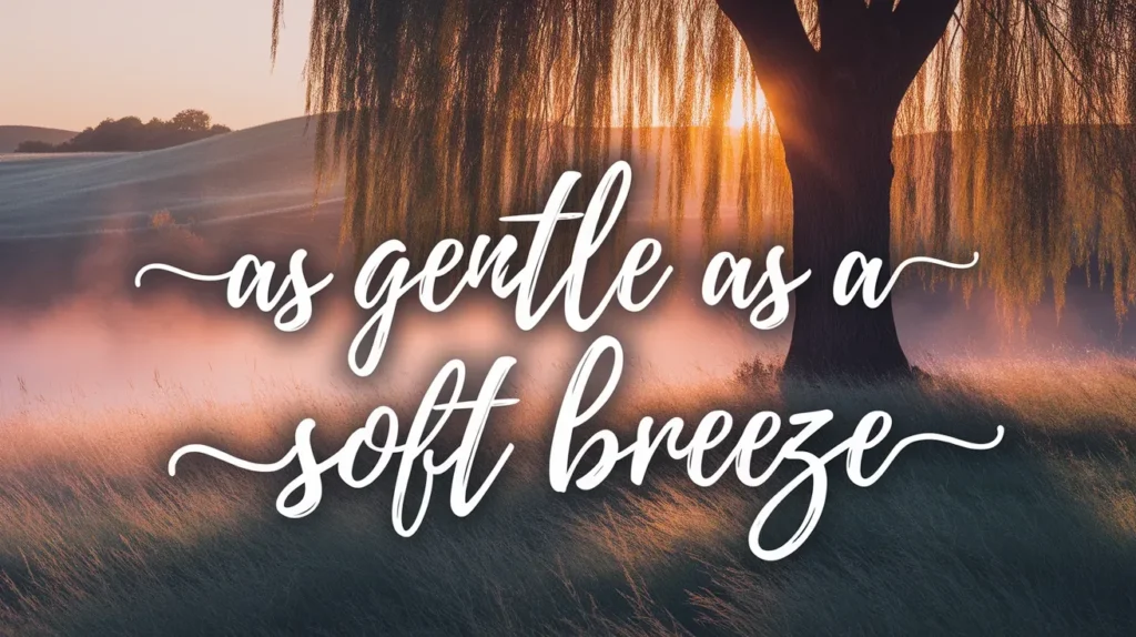 As Gentle as a Soft Breeze