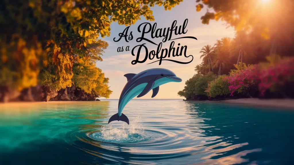 As Playful as a Dolphin