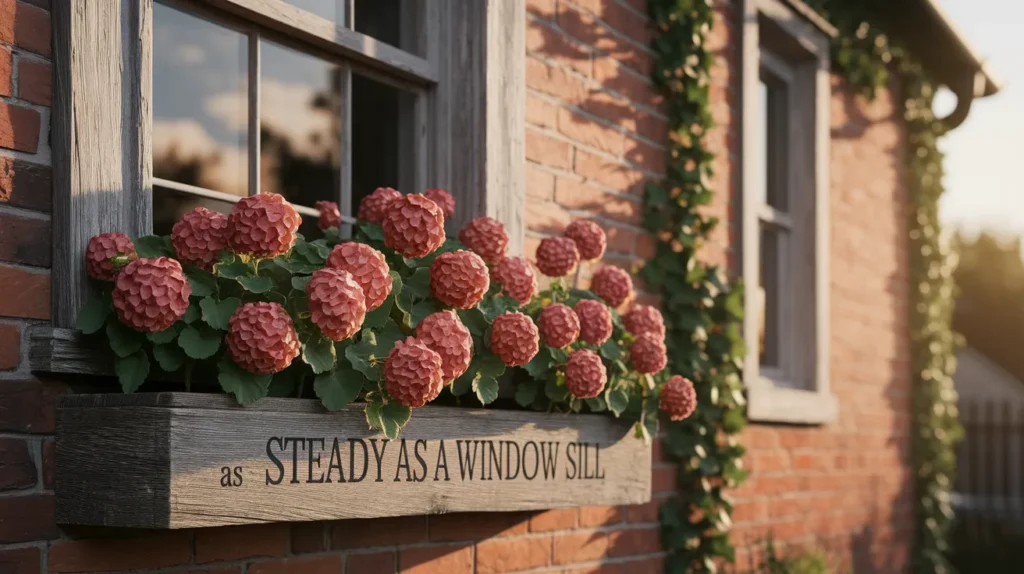 As Steady as a Window Sill