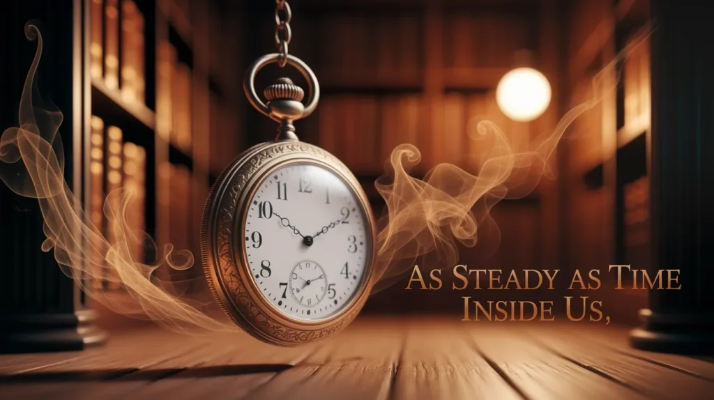 As Steady as Time Inside Us