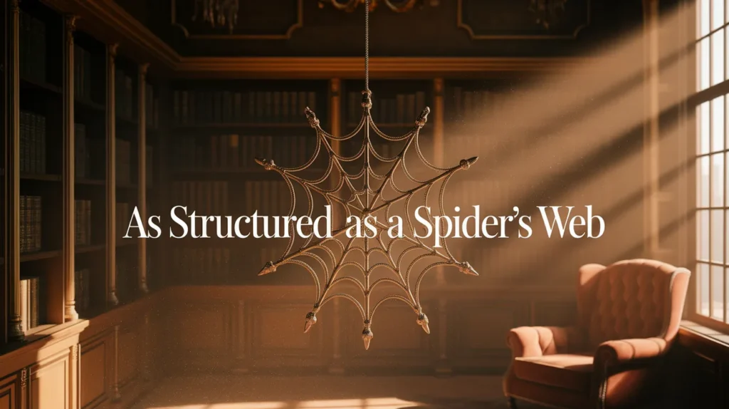As structured as a spider’s web