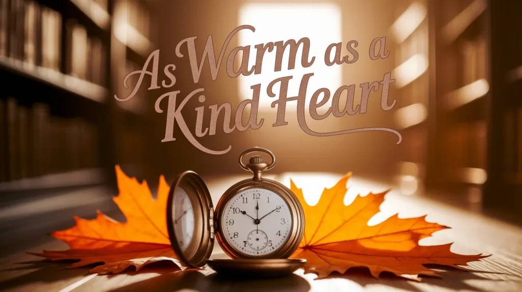 As Warm as a Kind Heart