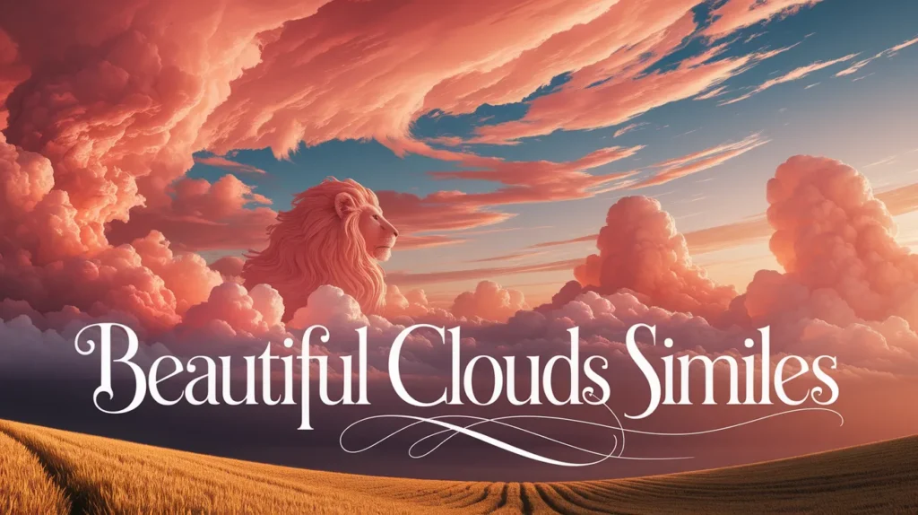 Beautiful Clouds Similes