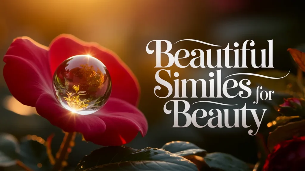 Beautiful Similes for Beauty