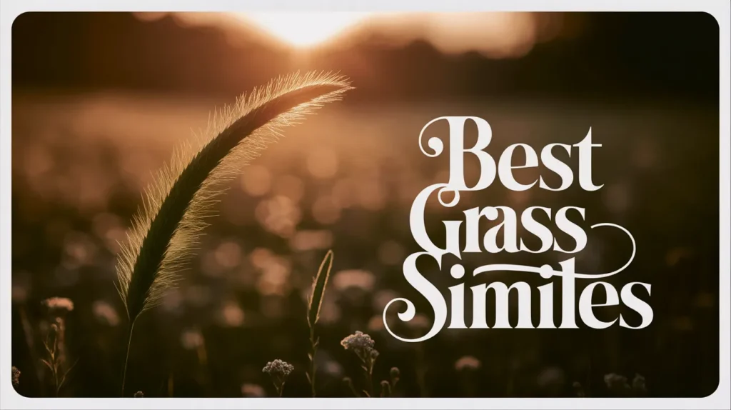Best Grass Similes