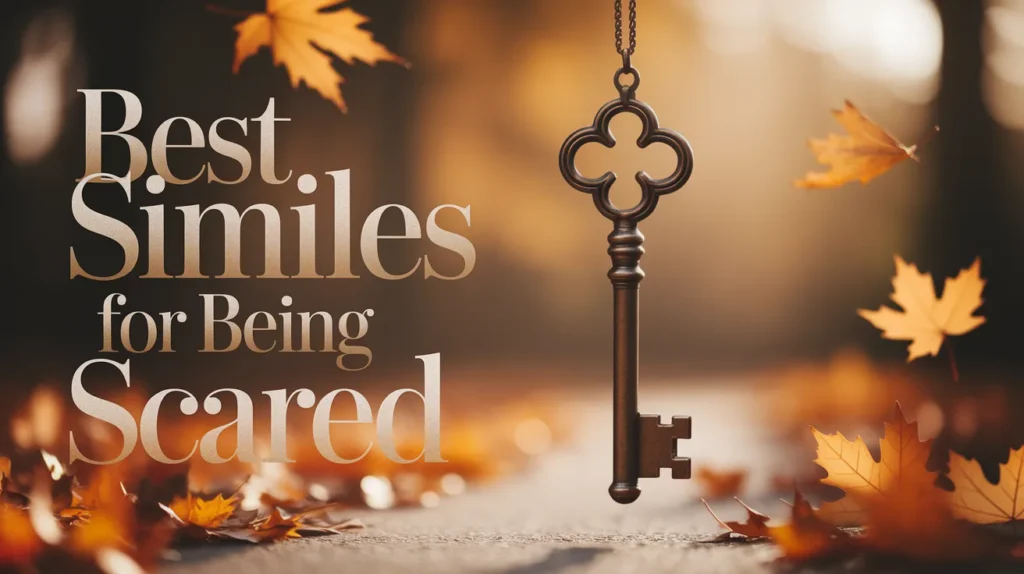 Best Similes for Being Scared
