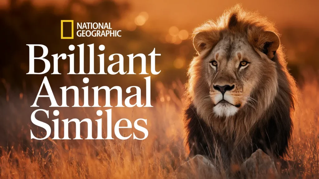 Brilliant Animal Similes