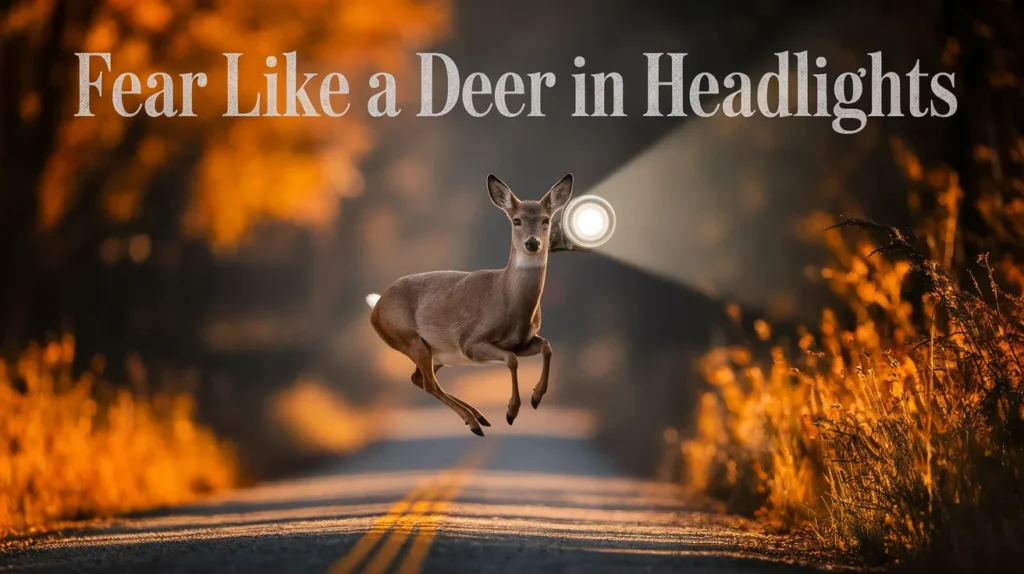 Fear like a deer in headlights