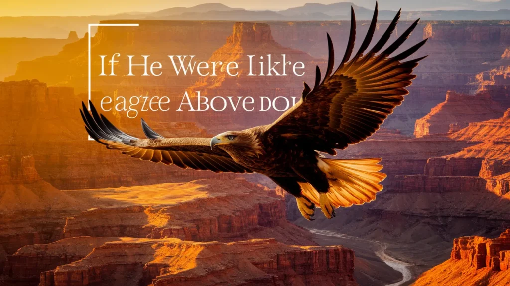 If He Were Like an Eagle Above Doubt