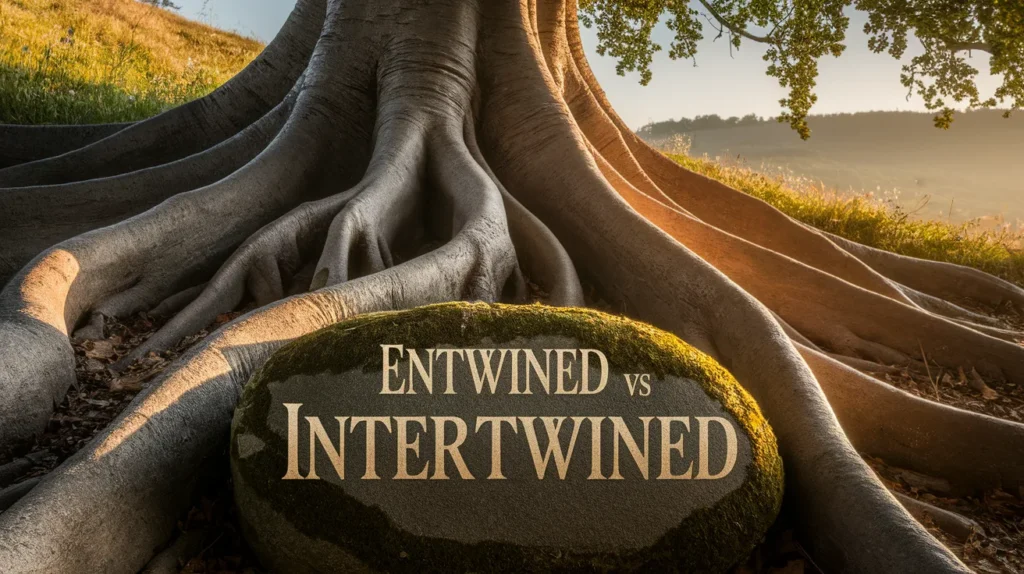 Entwined vs Intertwined