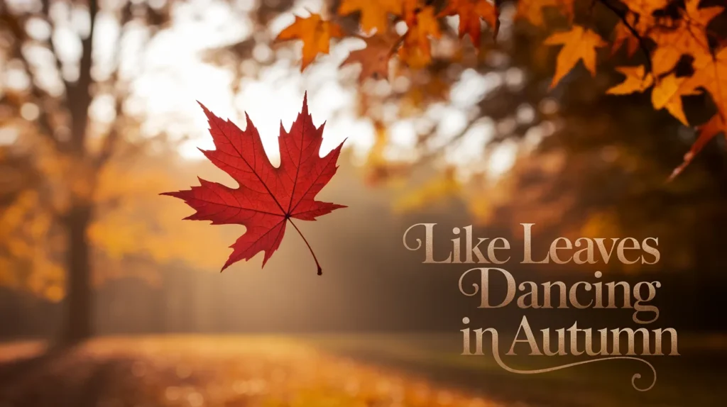 Like Leaves Dancing in Autumn