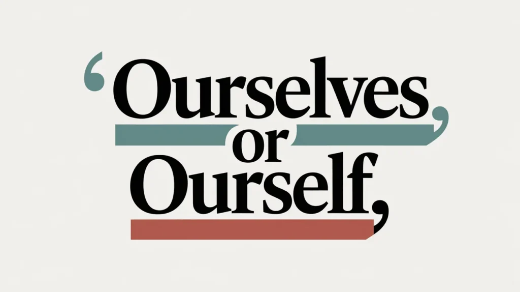 Ourselves or Ourself Similes