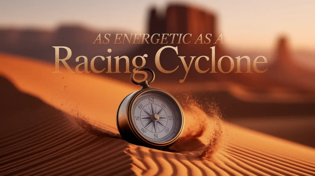 As Energetic as a Racing Cyclone