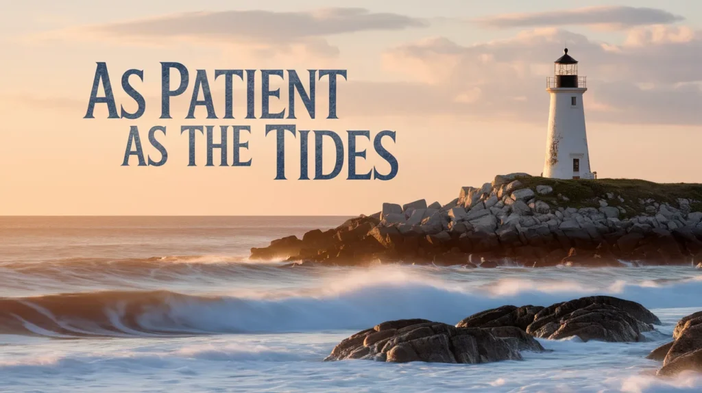 As Patient as the Tides