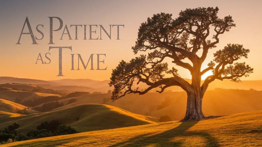 As patient as time