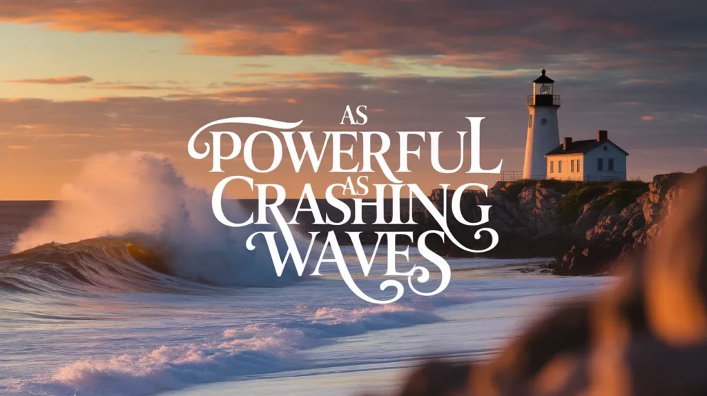 As Powerful as Crashing Waves