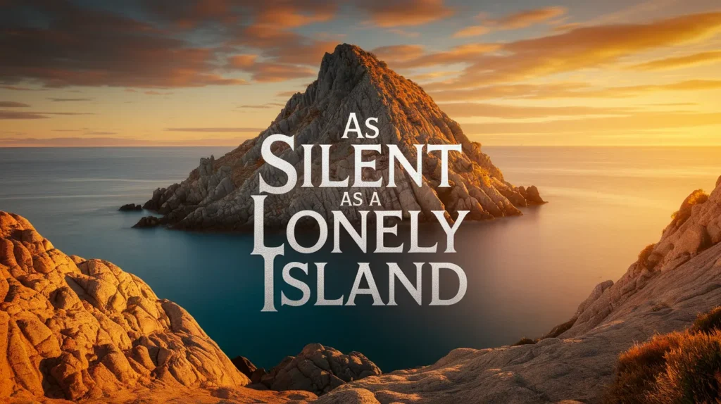 As Silent as a Lonely Island