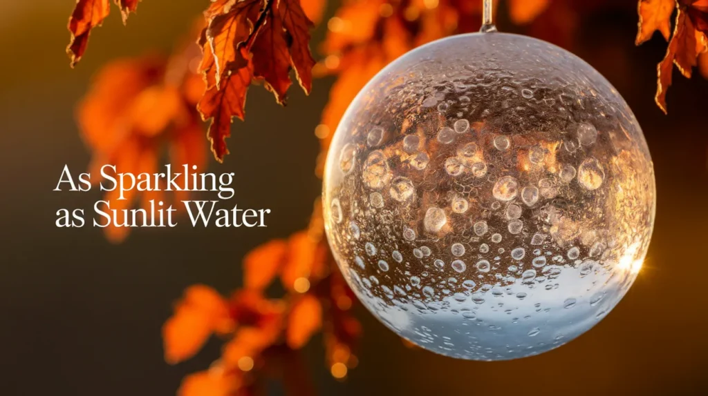 As Sparkling as Sunlit Water