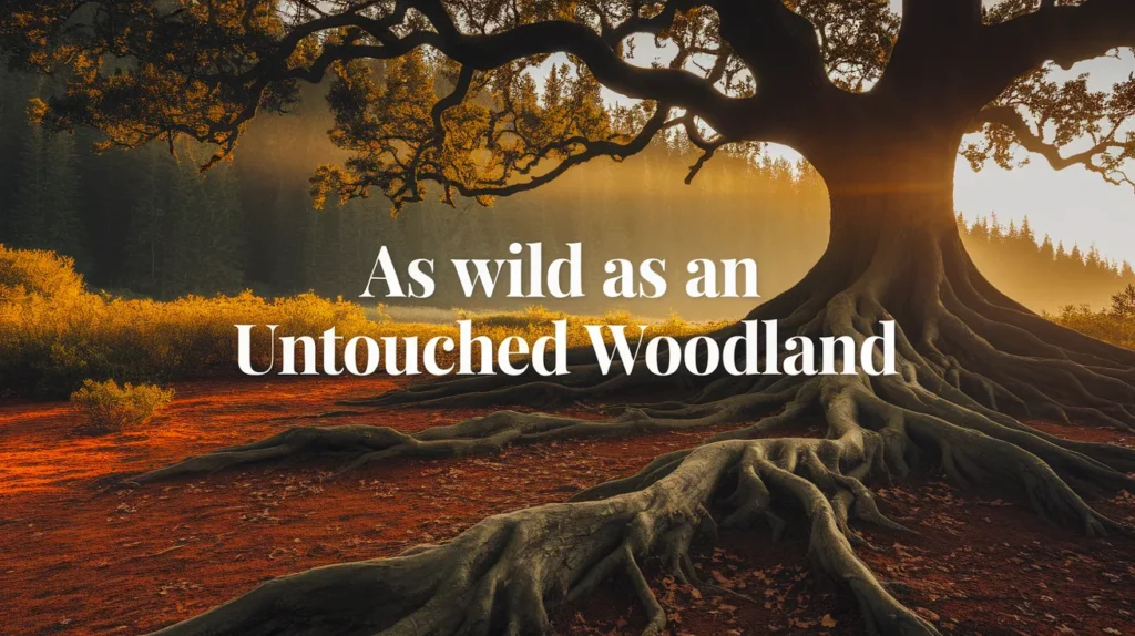 As Wild as an Untouched Woodland