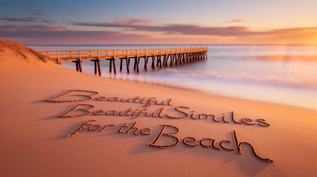 Beautiful Similes for the Beach