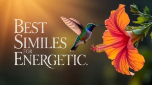Best Similes for Energetic