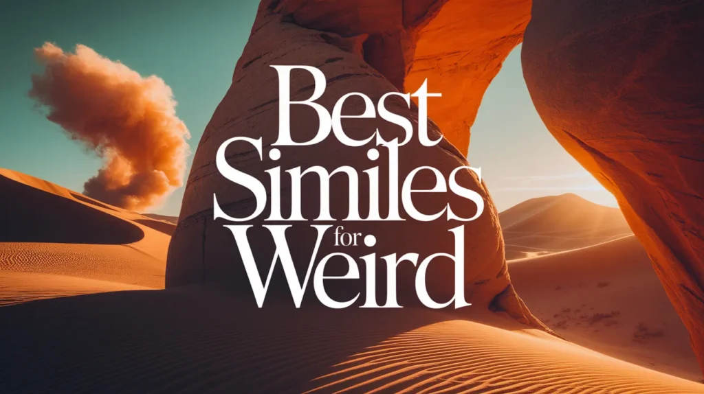 Best Similes for Weird