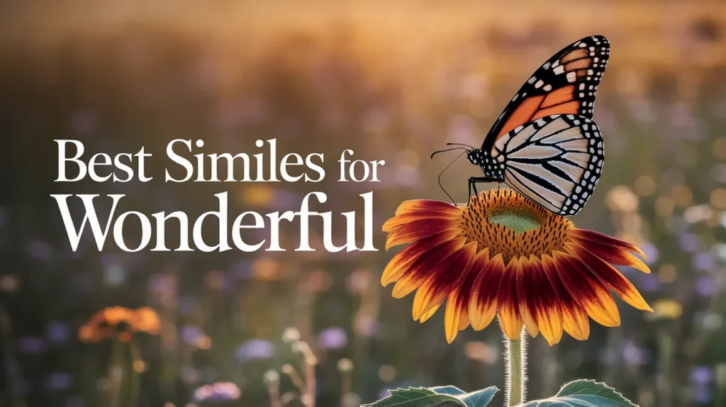 Best Similes for Wonderful