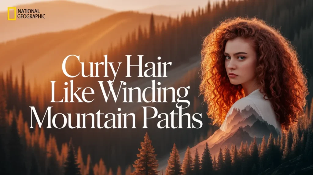 Curly Hair Like Winding Mountain Paths