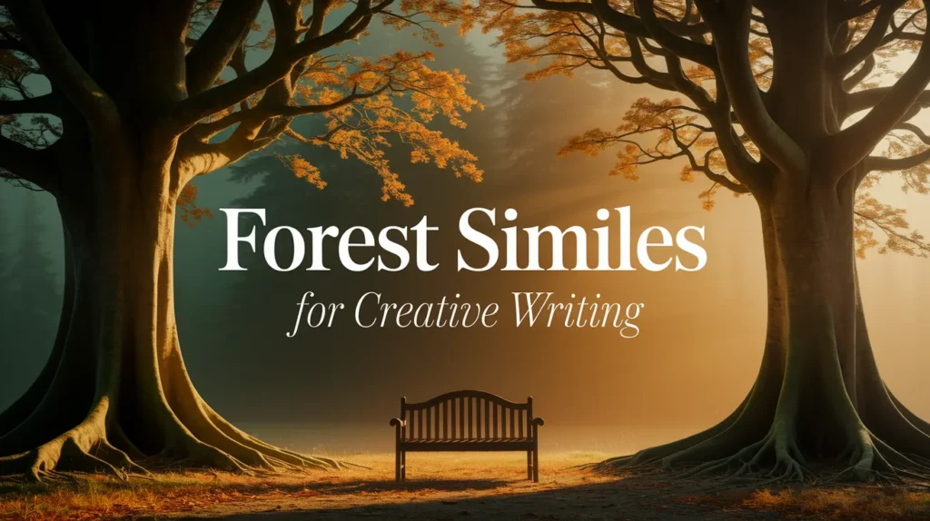 Forest Similes for Creative Writing