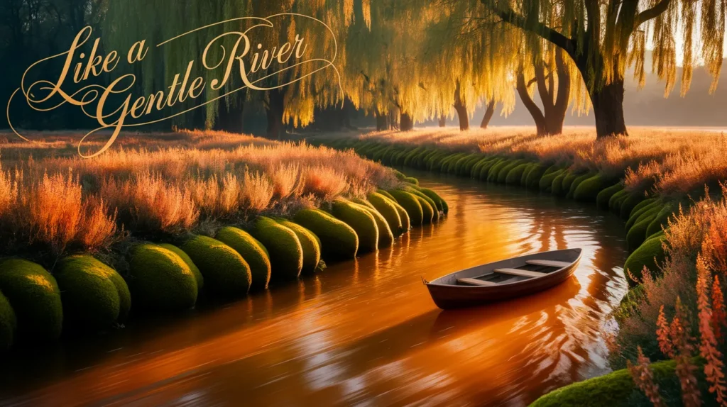 Like a gentle river