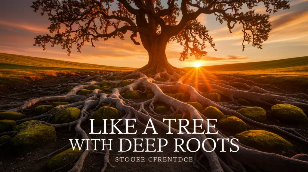 Like a tree with deep roots