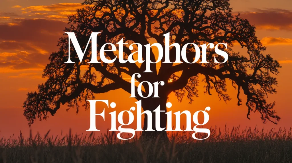 Metaphors for Fighting